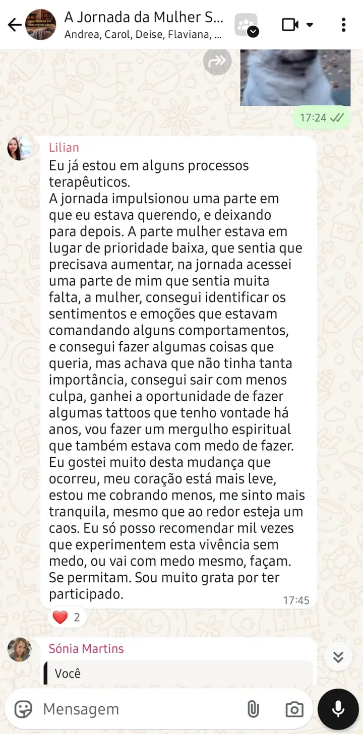 Depoimento Lilian