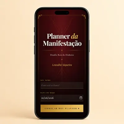 Planner da Manifestação